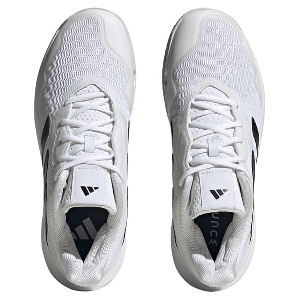 Adidas Alle Court Sko Courtjam Control Hvid EU 44 2/3 Mand