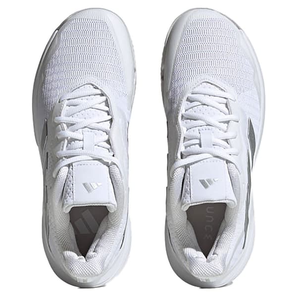 Adidas Alle Court Sko Courtjam Control Clay Hvid EU 38 2/3 Kvinde