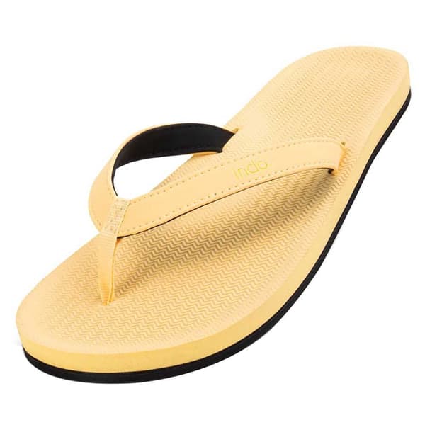 Indosole Flip Flops Essentials Gul EU 37-38 Kvinna
