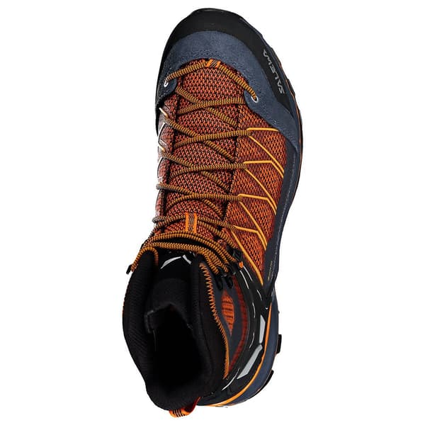 Salewa Bergsklättringsstövlar Mtn Trainer Lite Mid Goretex Orange,Blå EU 41 Man