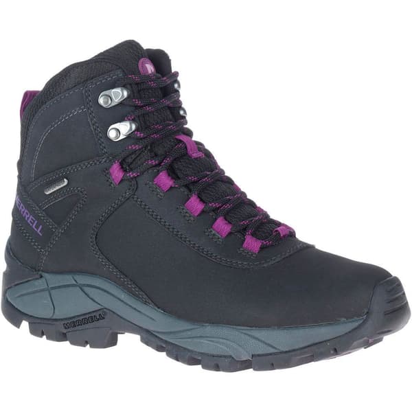 Merrell Vandringsskor Vego Mid Leather Waterproof Grå EU 42 Kvinna