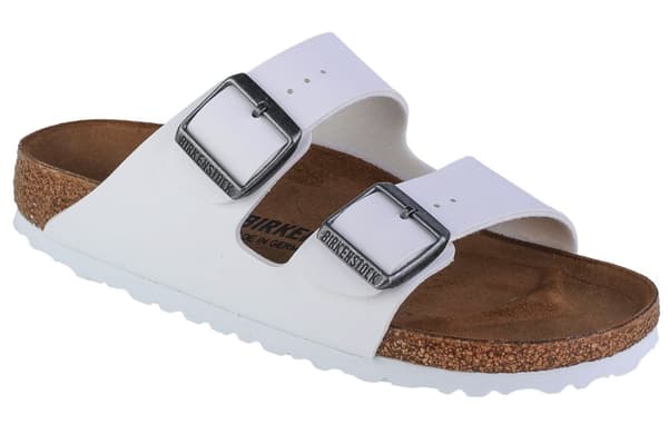 Birkenstock Arizona BF 0552683, Kvinna, Tofflor, vit White 41