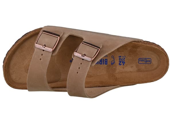 Birkenstock Arizona SFB 0552811, Unisex, Tofflor, brun