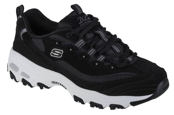 Skechers D'Lites - Biggest Fan 11930-BLK, Kvinna, Sneakers, svart
