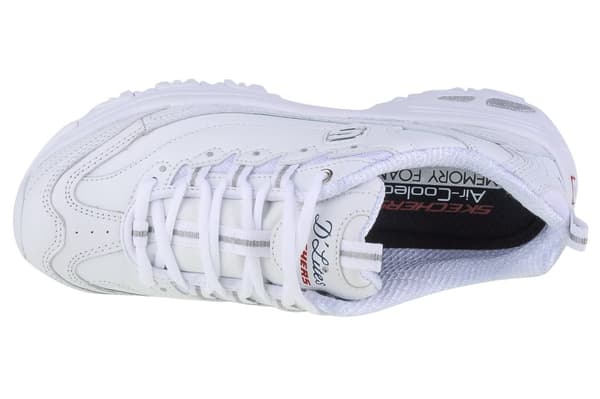 Skechers D'Lites - Fresh Start 11931-WNVR, Kvinna, Sneakers, vit