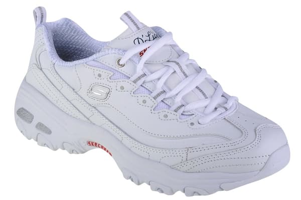 Skechers D'Lites - Fresh Start 11931-WNVR, Kvinna, Sneakers, vit