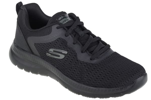 Skechers Bountiful - Quick Path 12607-BBK, Kvinna, Sneakers, svart