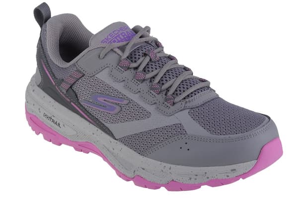 Skechers Go Run Trail Altitude-Ridgeback 128221-GYPK, Kvinna, Löparskor, grå