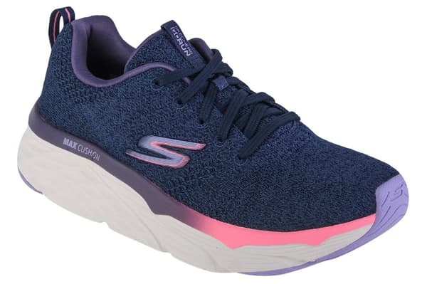 Skechers Max Cushioning Elite-Clarion 128564-NVPR, Kvinna, Löparskor, marinblå