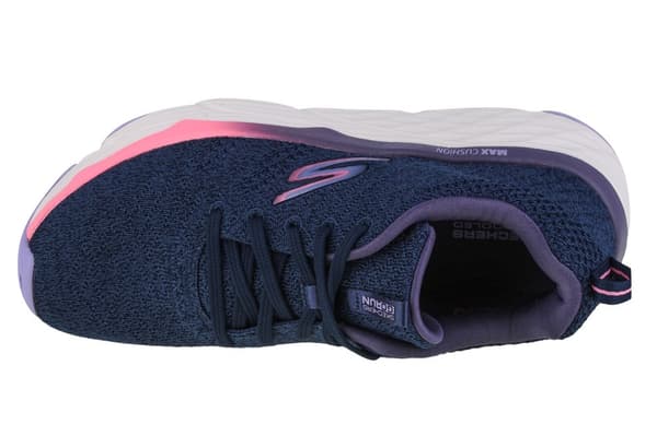 Skechers Max Cushioning Elite-Clarion 128564-NVPR, Kvinna, Löparskor, marinblå