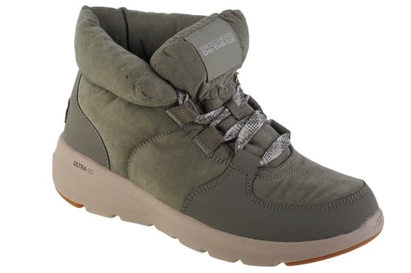 Skechers Glacial Ultra - Trend Up 144194-OLV, Kvinna, Vinterkängor, grön