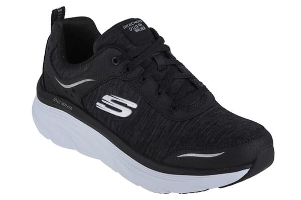 Skechers D'Lux Walker-Cool Groove 149336-BKW, Kvinna, Sneakers, svart