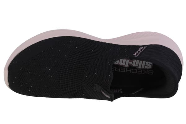 Skechers Ultra Flex 3.0-Shiny Night  Slip-ins 149594-BKRG, Kvinde, Sneakers, sort