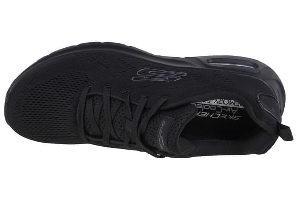 Skechers Skech-Air Court-Slick Avenue 149948-BBK, Kvinna, Sneakers, svart