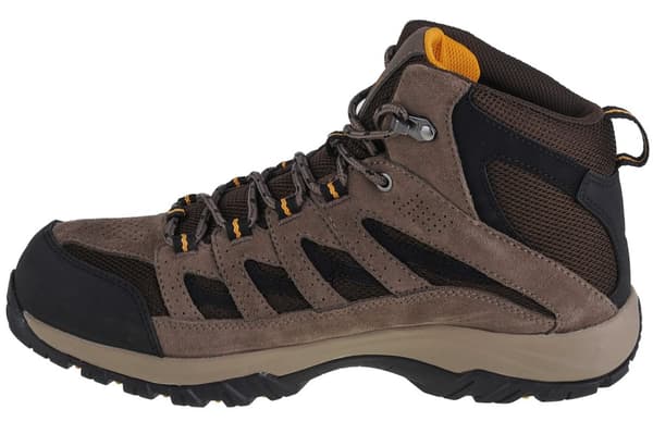 Columbia Crestwood Mid WP 1765381231, Man, Träningsskor, brun
