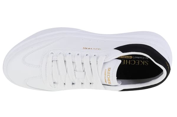 Skechers Cordova Classic – Best Behavior 185060-WBK, Kvinna, Sneakers, vit