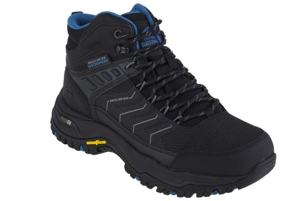 Skechers Arch Fit Dawson-Raveno 204634-BLK, Man, Träningsskor, svart