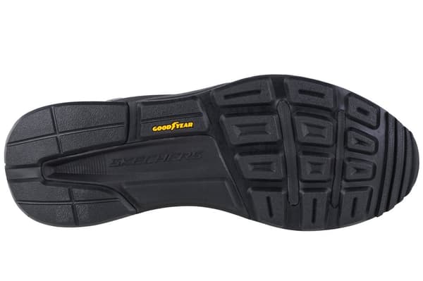 Skechers Global Jogger - High Flight 237204-BBK, Mand, Snøresko, sort