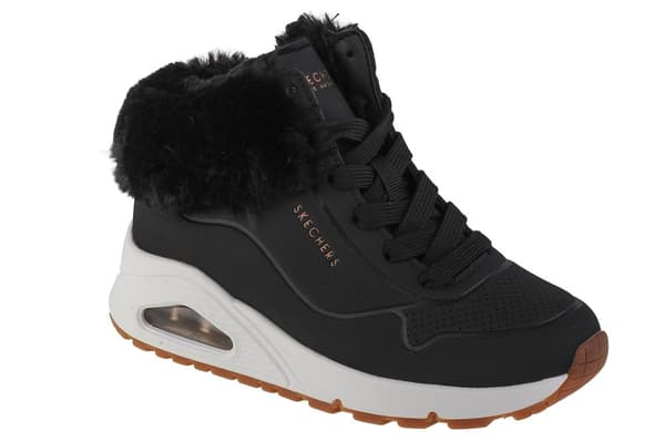 Skechers Uno - Fall Air 310539L-BLK, för Tjej, Vinterkängor, svart