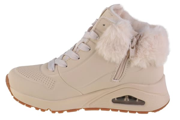 Skechers Uno - Fall Air 310539L-NAT, til Pige, Vinterstøvler, beige