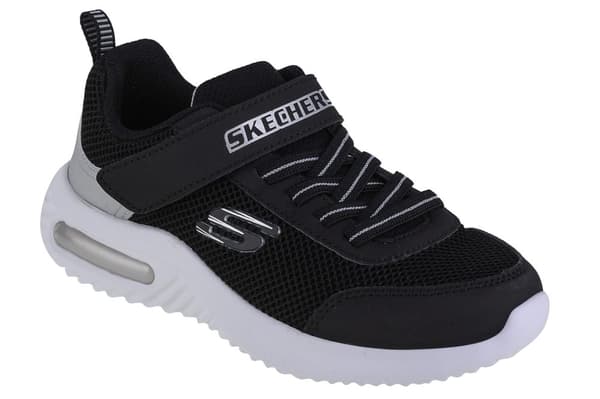 Skechers Bounder-Tech 403748L-BKSL, til Dreng, Sneakers, sort