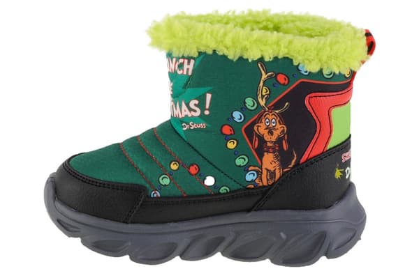 Skechers Dr. Seuss Hypno-Flash 3.0 Too Late To Be Good 406015N-GRMT, til Dreng, Vinterstøvler, grøn