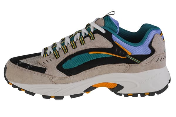 Skechers Stamina-Cutback 51286-WMLT, Mand, Sneakers, hvid