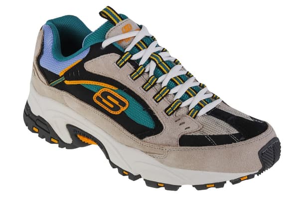Skechers Stamina-Cutback 51286-WMLT, Mand, Sneakers, hvid