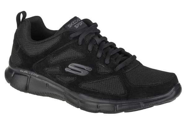 Skechers Equalizer 52748-BBK, Man, Sneakers, svart
