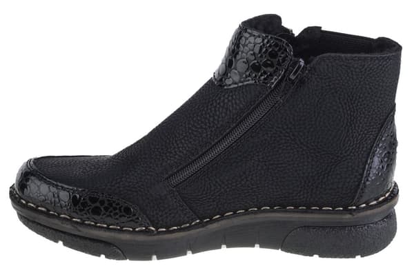 Rieker Booties 73355-00, Kvinna, Vinterkängor, svart