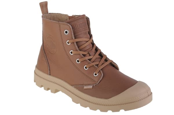 Palladium Pampa Zip Lth Ess 76888-254-M, Mand, Sneakers, brun