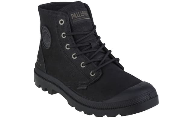 Palladium Pampa Hi Supply Lth 77963-001-M, Unisex, Sneakers, svart Black 37