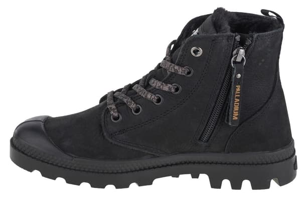 Palladium Pampa Hi Zip WL 95982-010-M, Kvinde, Sneakers, sort