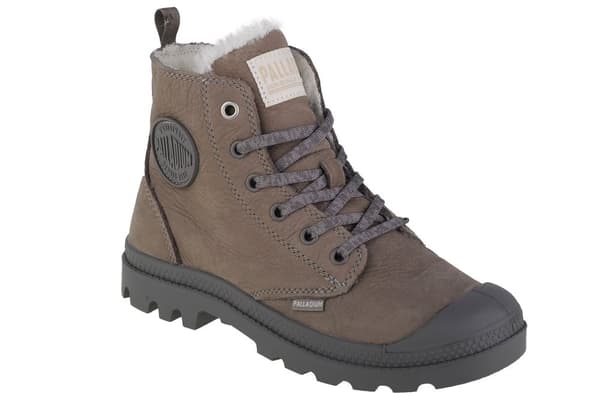 Palladium Pampa Hi Zip WL 95982-055-M, Kvinna, Sneakers, grå Grey 39