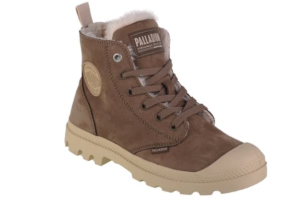 Palladium Pampa Hi Zip WL 95982-212-M, Kvinna, Sneakers, brun