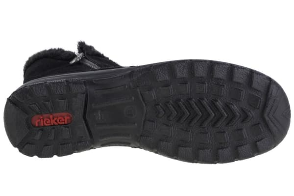 Rieker Booties L7162-00, Kvinna, Vinterkängor, svart
