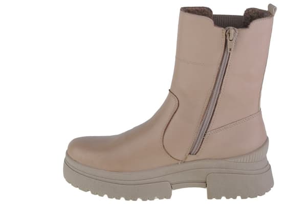 Rieker Booties W0380-62, Kvinna, Chelsea stövlar, beige
