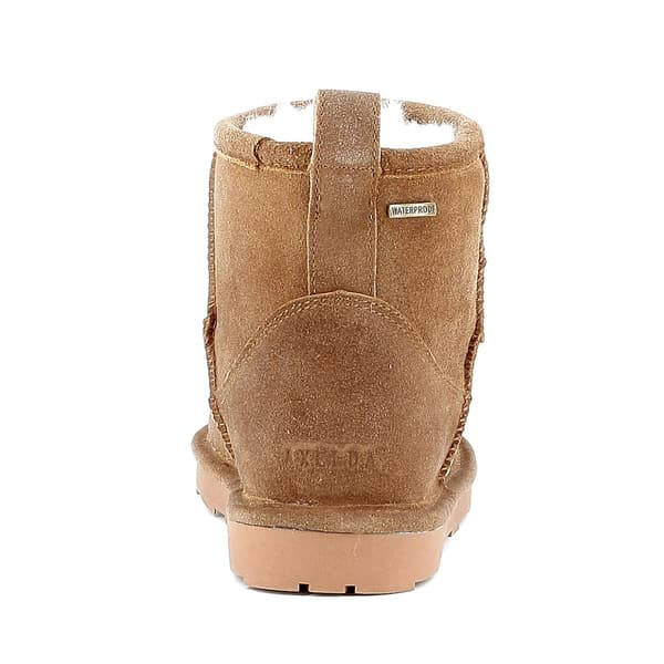 Axelda Venezia 37 - Vattentäta Fårskinnsboots Brun/Vit