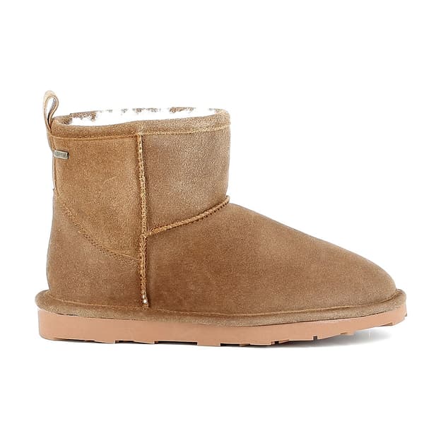 Axelda Venezia 37 - Vattentäta Fårskinnsboots Brun/Vit