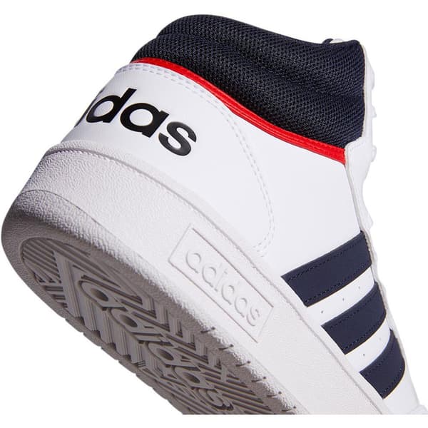 Adidas Utbildare Hoops 3.0 Mid Vit EU 40 Man