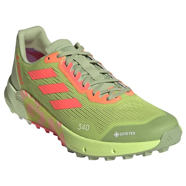 Adidas Trail Løbesko Terrex Agravic Flow 2 Goretex Grøn EU 41 1/3 Mand