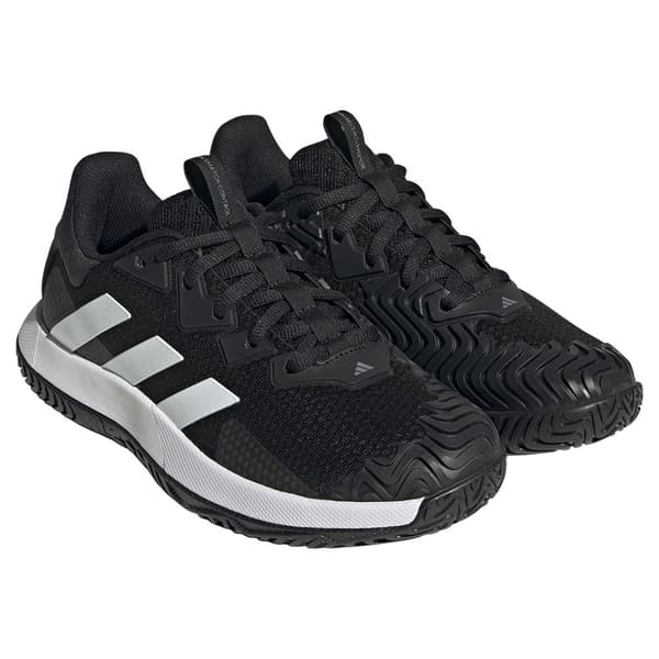Adidas Alle Court Sko Solematch Control Sort EU 40 2/3 Mand