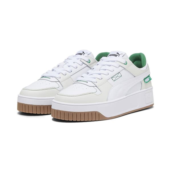 Puma Utbildare Carina Street Vtg Vit EU 38 Kvinna