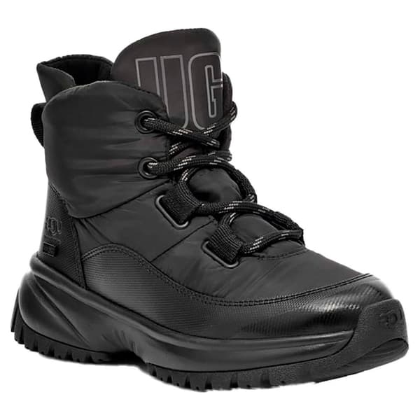 Ugg Stövlar Yose Puffer Lace Svart EU 38 Kvinna