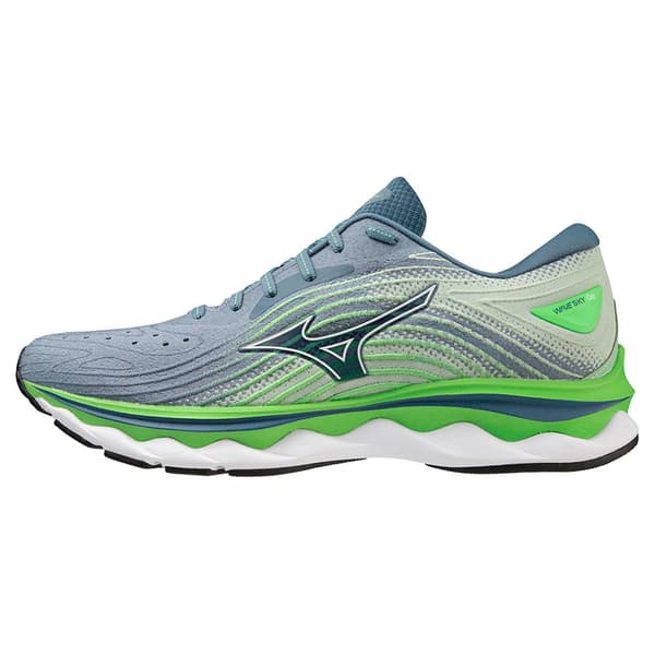 Mizuno Löparskor Wave Sky 6 Grönt EU 44 1/2 Man