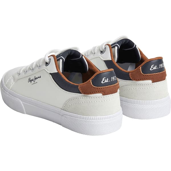 Pepe Jeans Valmentajat Kenton Court B Valkoinen EU 37 Poika
