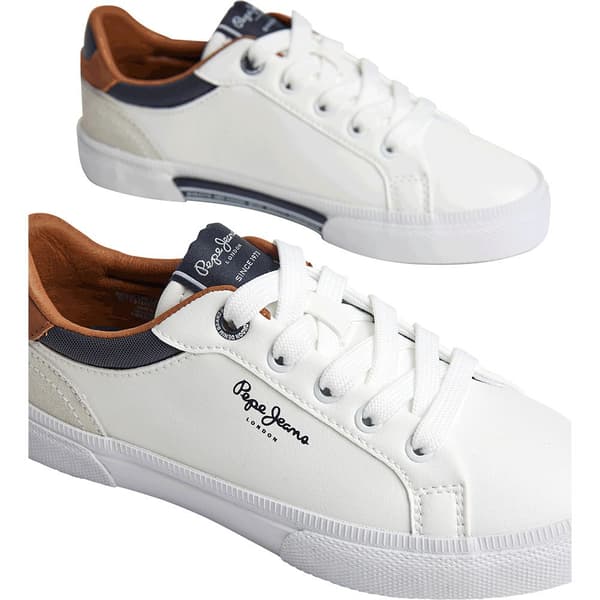 Pepe Jeans Valmentajat Kenton Court B Valkoinen EU 37 Poika