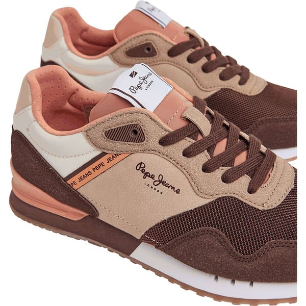 Pepe Jeans Valmentajat London Tawny W Ruskea EU 36 Nainen