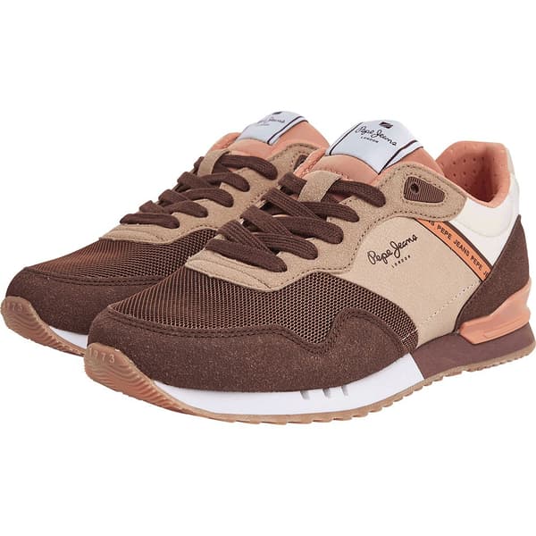 Pepe Jeans Valmentajat London Tawny W Ruskea EU 36 Nainen
