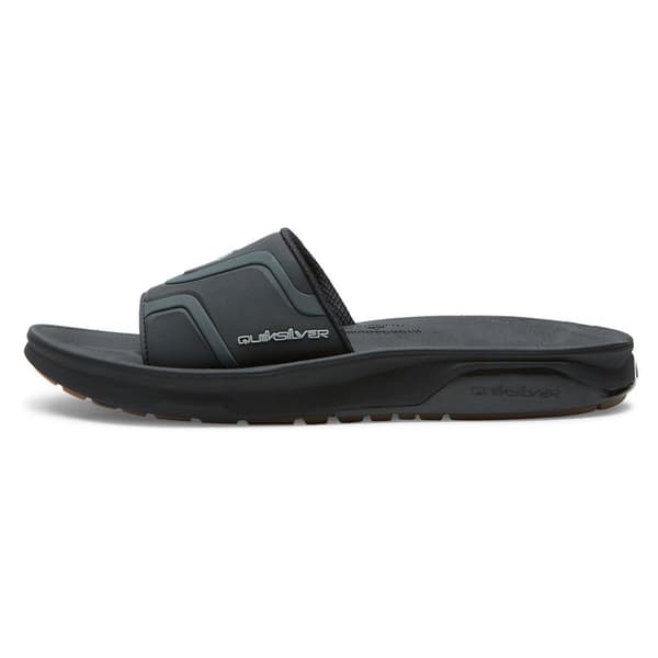 Quiksilver Slides Rivileatherdadj Svart EU 45 Man